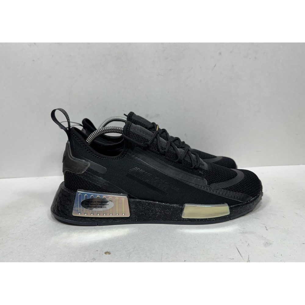 Adidas NMD_R1 Spectoo Women's Size 9 Shoes Sneakers Black Iridescent GZ9288